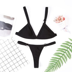 Micro Bikini 2019 Swimwear Women Bikini colaless Swimsuit Sexy Thong Bikinis Set Bathing Suit Beachwear mini bikini femme
