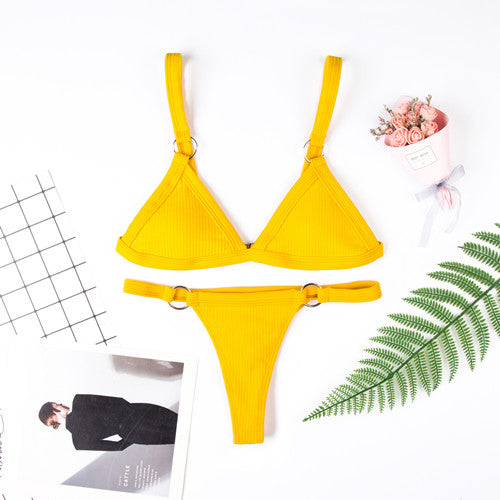 Micro Bikini 2019 Swimwear Women Bikini colaless Swimsuit Sexy Thong Bikinis Set Bathing Suit Beachwear mini bikini femme