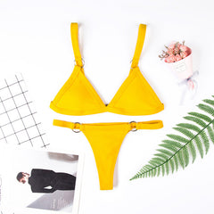 Micro Bikini 2019 Swimwear Women Bikini colaless Swimsuit Sexy Thong Bikinis Set Bathing Suit Beachwear mini bikini femme
