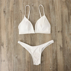 Hirigin Sexy Thong Bikini Women Swimwear 2019 New Beach Swimsuit Women Bathing Suit Push Up Padded Women Swim Suit Biquini Hot