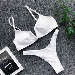 Padded Push Up Bikini Set Underwire Flower Ruffles Swimsuit For Women Sexy Solid Bandeau Female Bathing Suit 2018 Summer Biquini